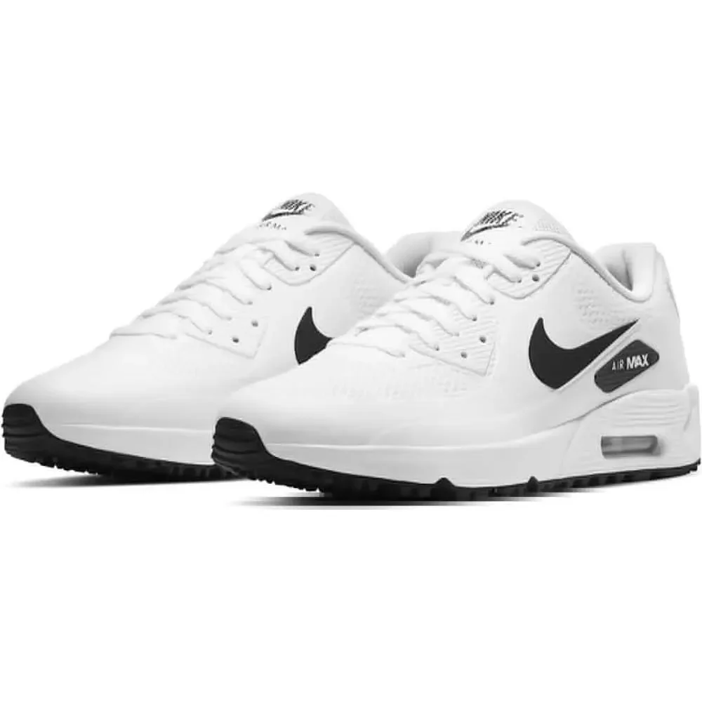 NWT Nike Men's Golf Shoes White Black Lightweight Breathable Athletic/10.5 - Picture 1 of 5